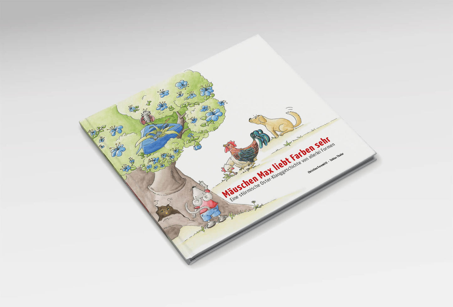 Mäuschen Max liebt Farben sehr